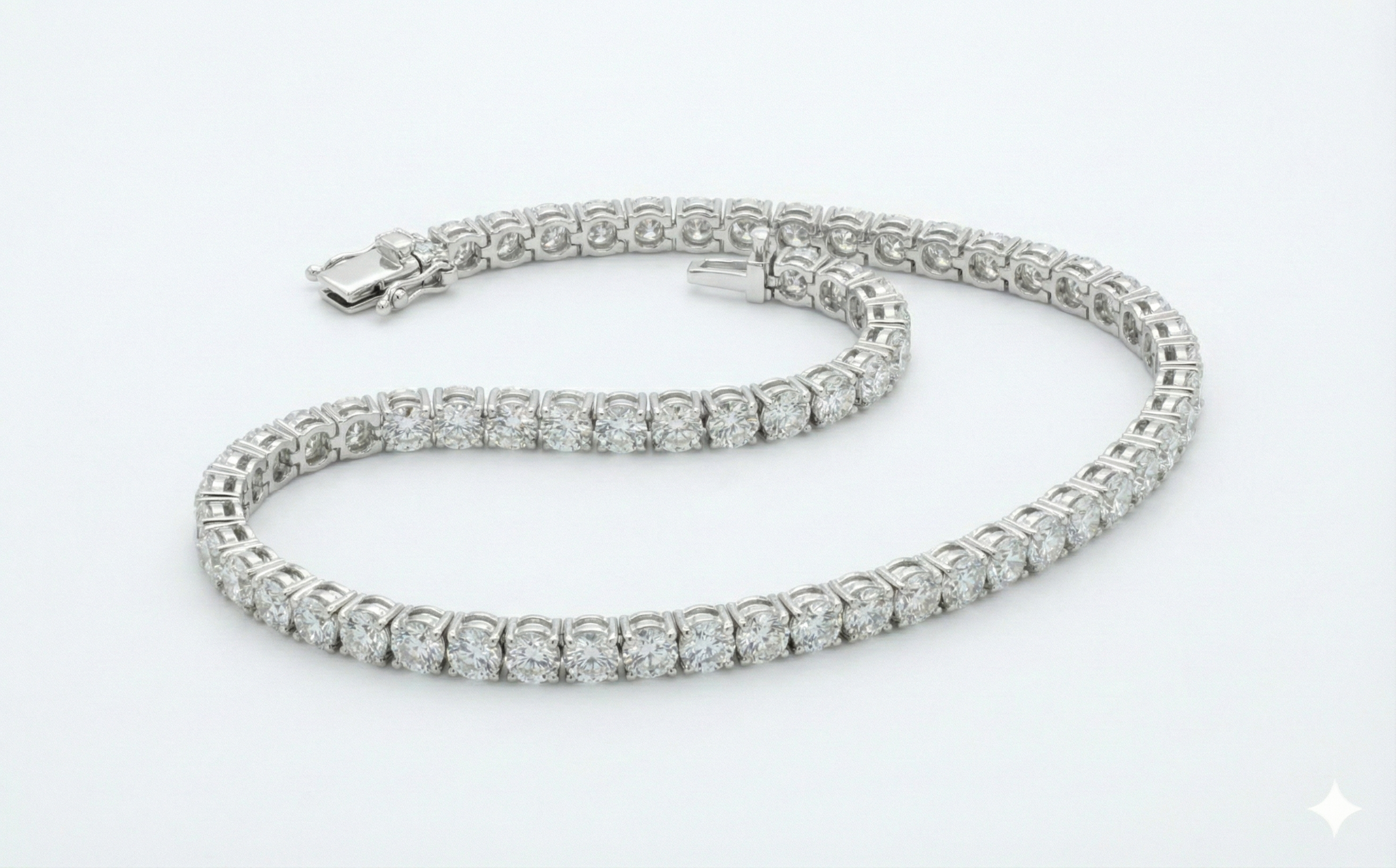Lab Grown Diamond Tennis Bracelet