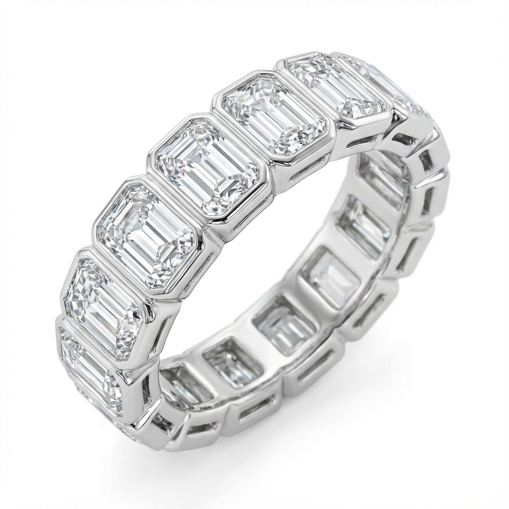 Emerald Eternity Band
