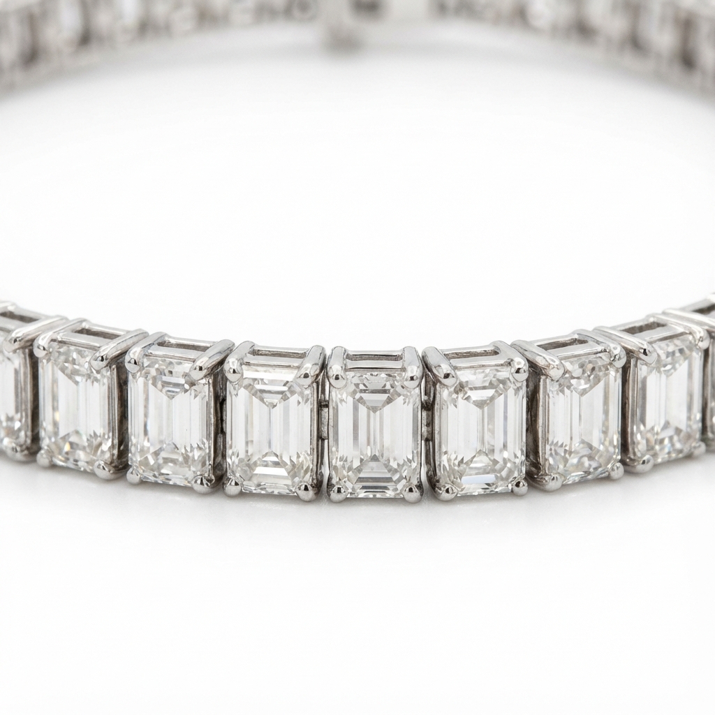 Emerald Tennis Bracelet