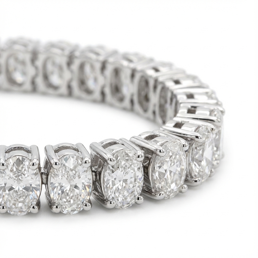 Oval Tennis Bracelet